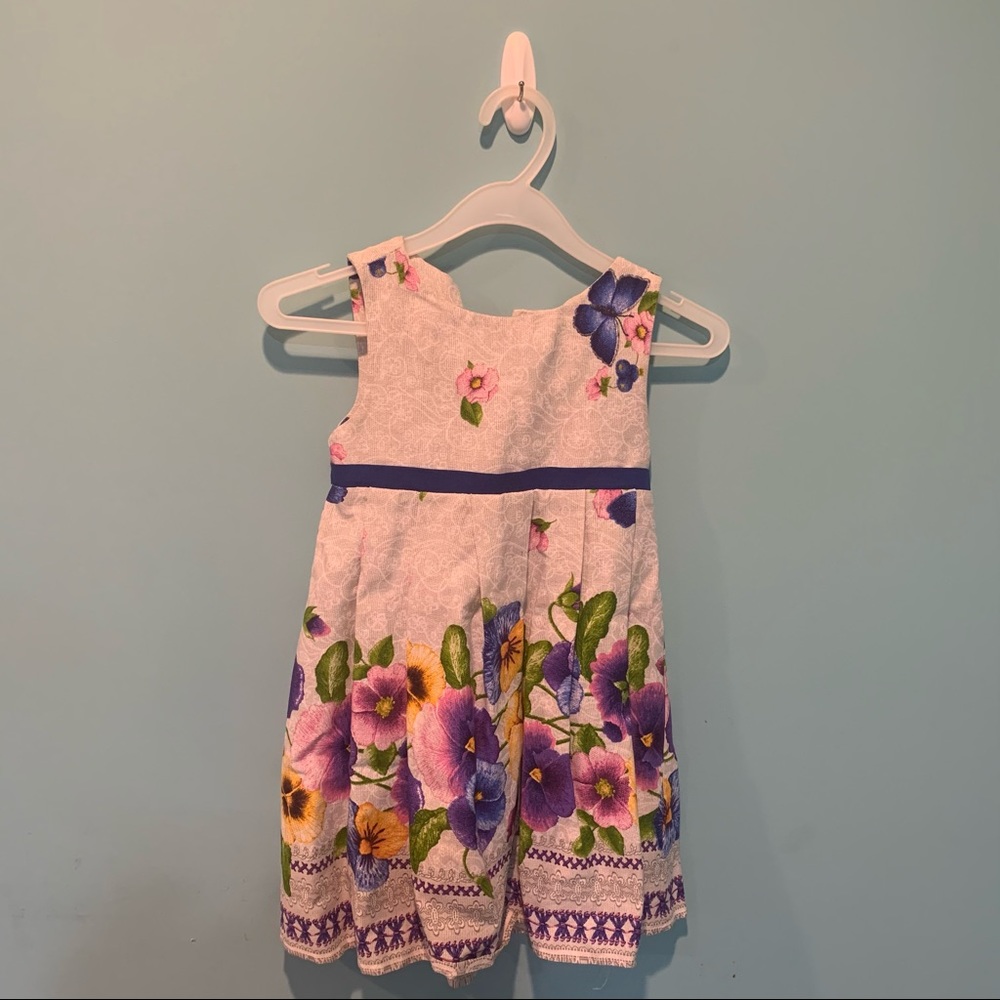 European designer girls dress